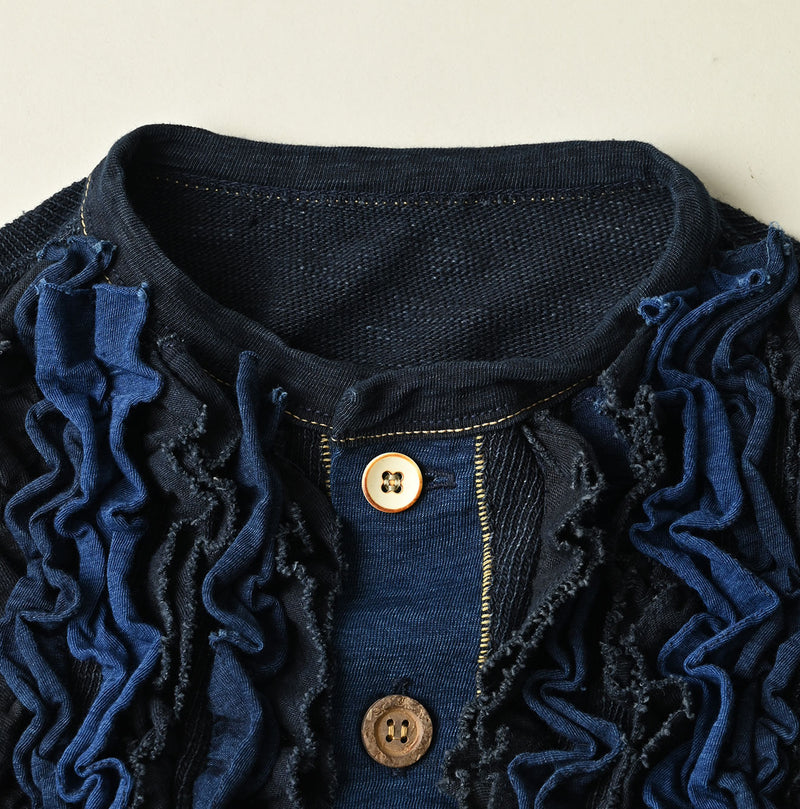 45R Indigo Iroiro Cardigan