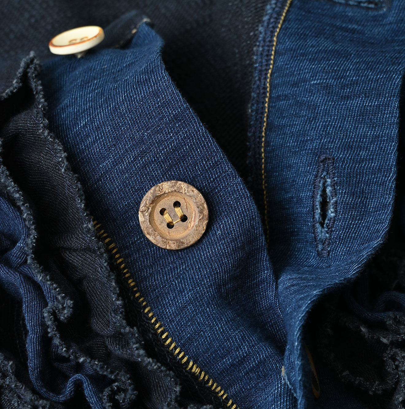 45R Indigo Iroiro Cardigan