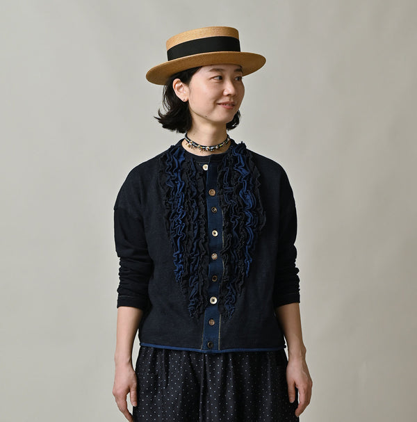 45R Indigo Iroiro Cardigan