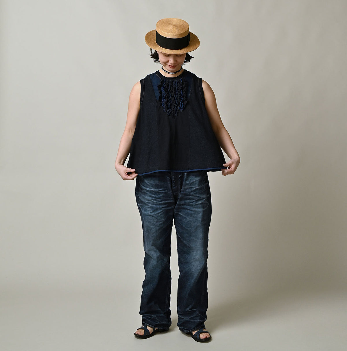 45R Indigo Iroiro Camisole