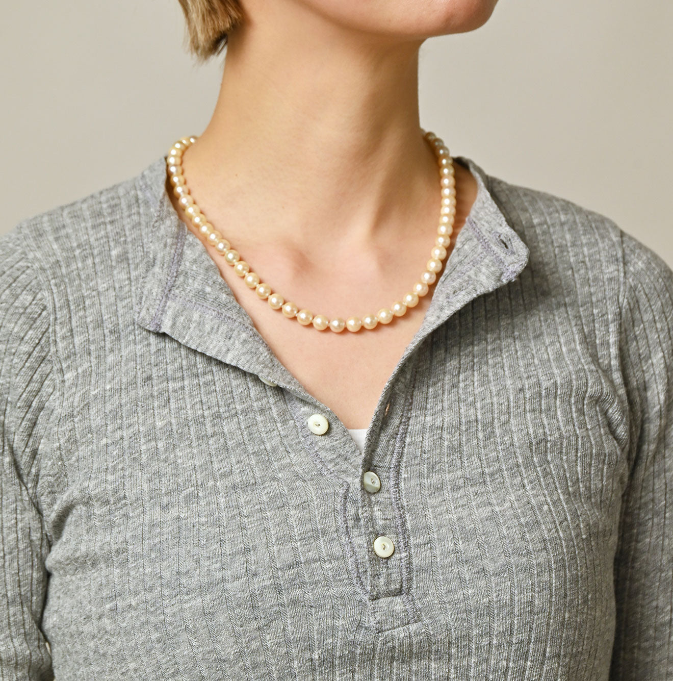 45R Toton Teleco Henley T-shirt (Top-dyed)