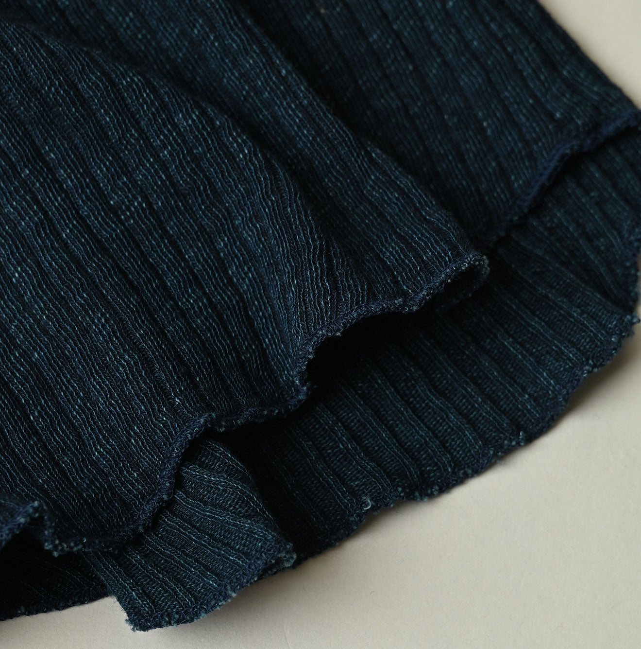 45R Indigo Toton Teleco Henley T-shirt