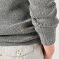 45R Gray Top Tilden Knit-sewn Sweater