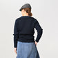 Indigo Tilden Knit-sewn Sweater (Size 2) - 45R by 45rpm studio