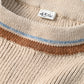 45R Beige Tilden Knit-sewn Vest