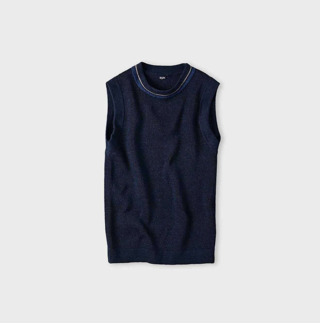 45R Indigo Tilden Knit-sewn Vest