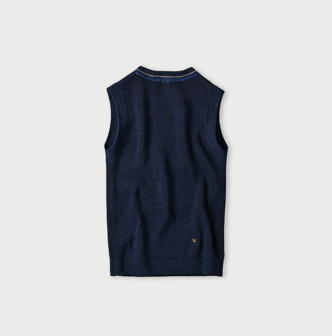 Indigo Tilden Knit-sewn Vest (Size 2) - 45R by 45rpm studio