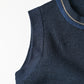 45R Indigo Tilden Knit-sewn Vest