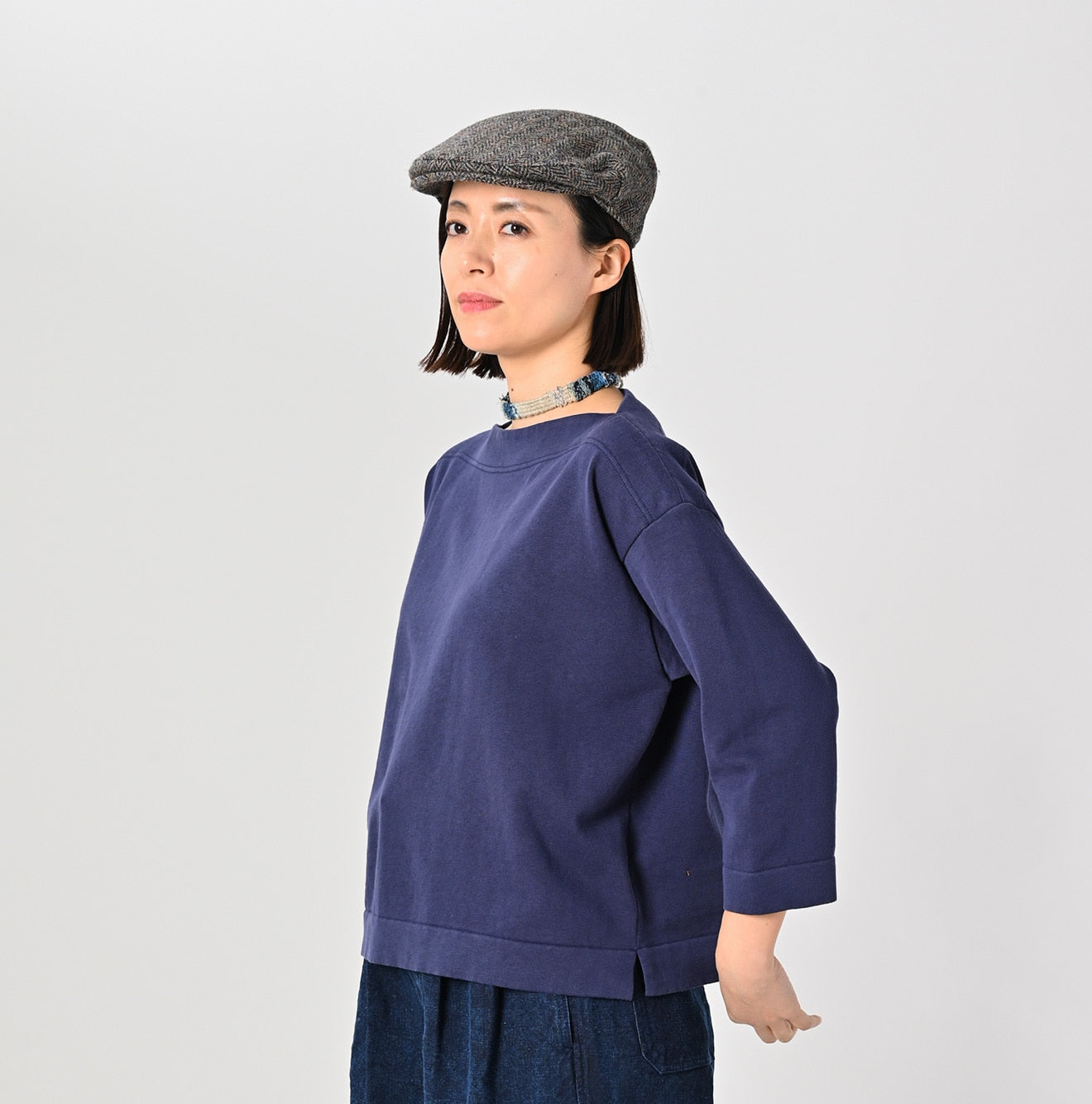 45R Knit-sewn Square Top