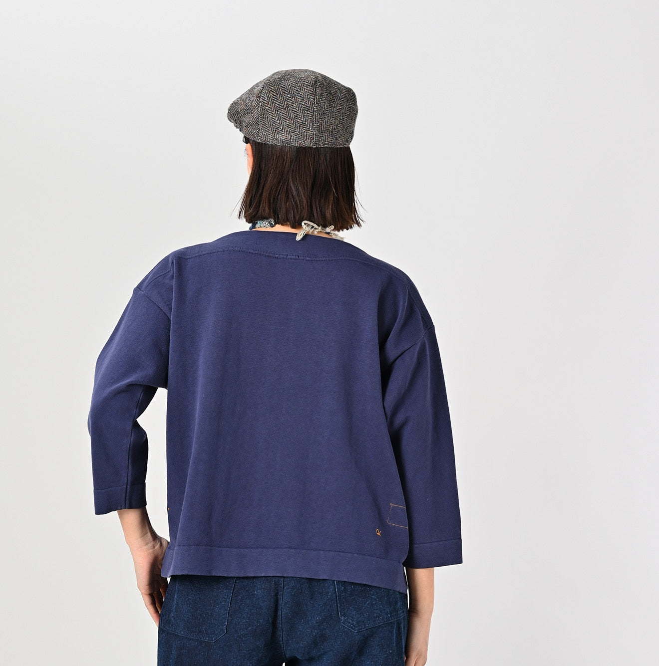 45R Knit-sewn Square Top