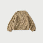 45R Zakkuri Linen Bolero