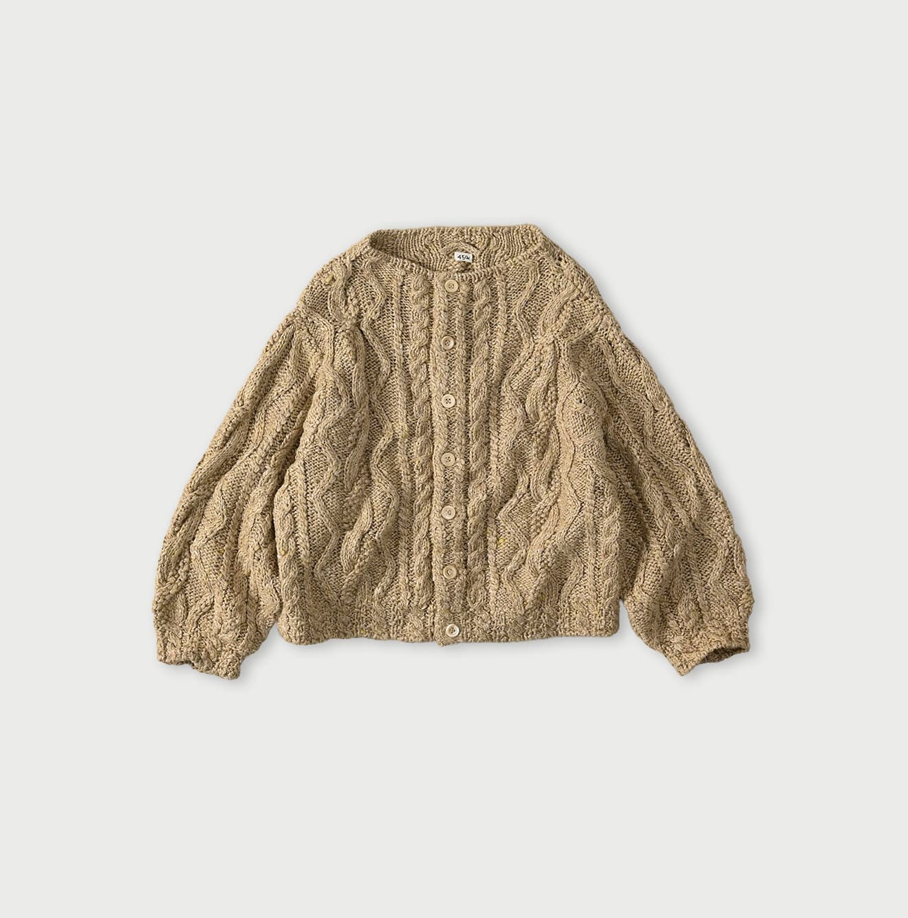 45R Zakkuri Linen Bolero - Image 1