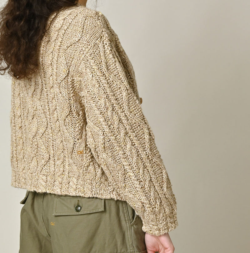 45R Zakkuri Linen Bolero - Image 9