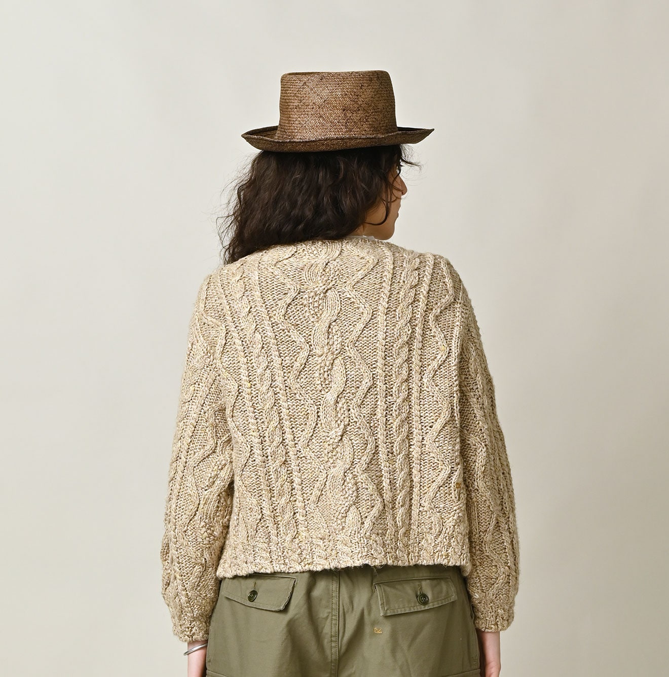 45R Zakkuri Linen Bolero - Image 6