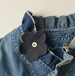 45R Mugihiko Denim Frilled Work Vest