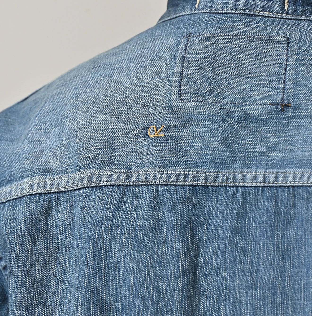 45R Mugihiko Denim Frilled Coverall Zyu - Image 10