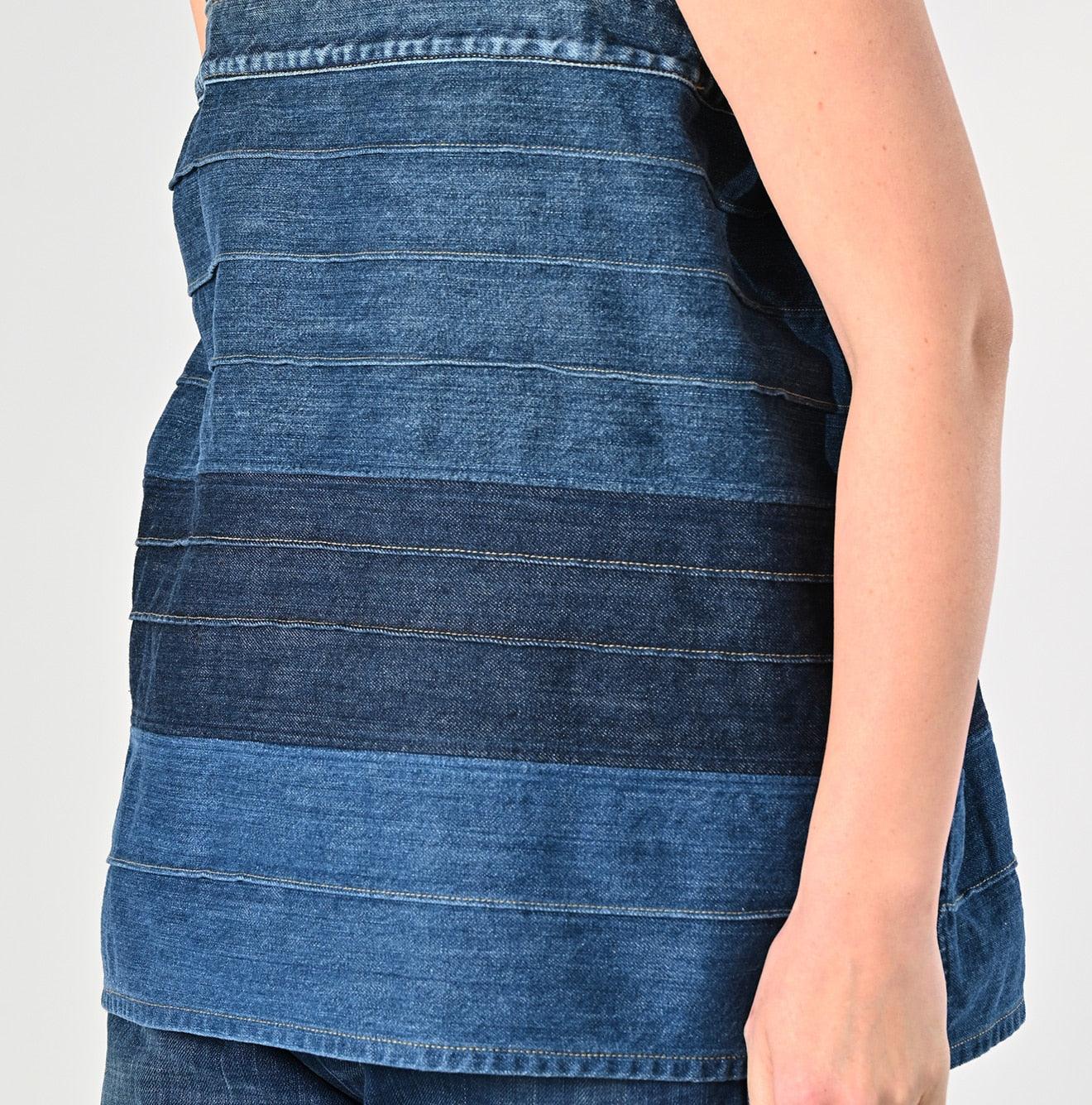 Rye Mugi Denim Pin-tuck Camisole - 45R by 45rpm studio