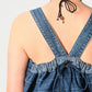 Rye Mugi Denim Pin-tuck Camisole - 45R by 45rpm studio