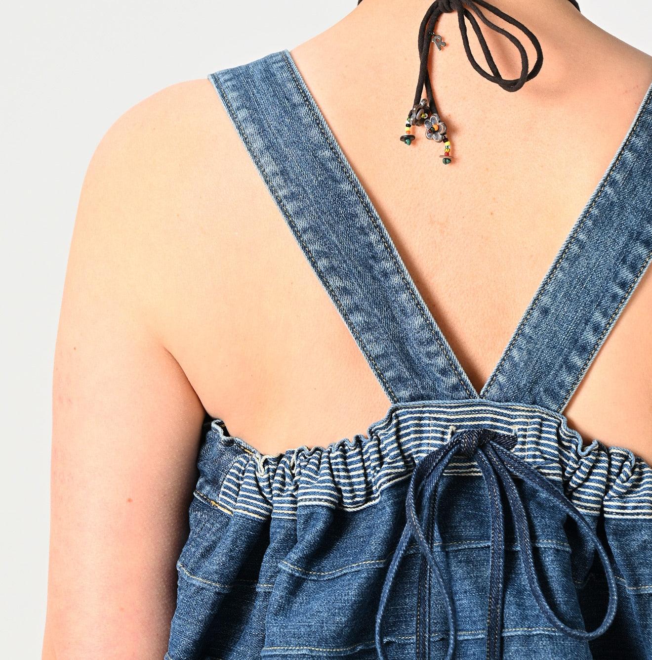 Rye Mugi Denim Pin-tuck Camisole - 45R by 45rpm studio