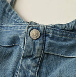 45R Mugihiko Denim Tiered Frill Camisole