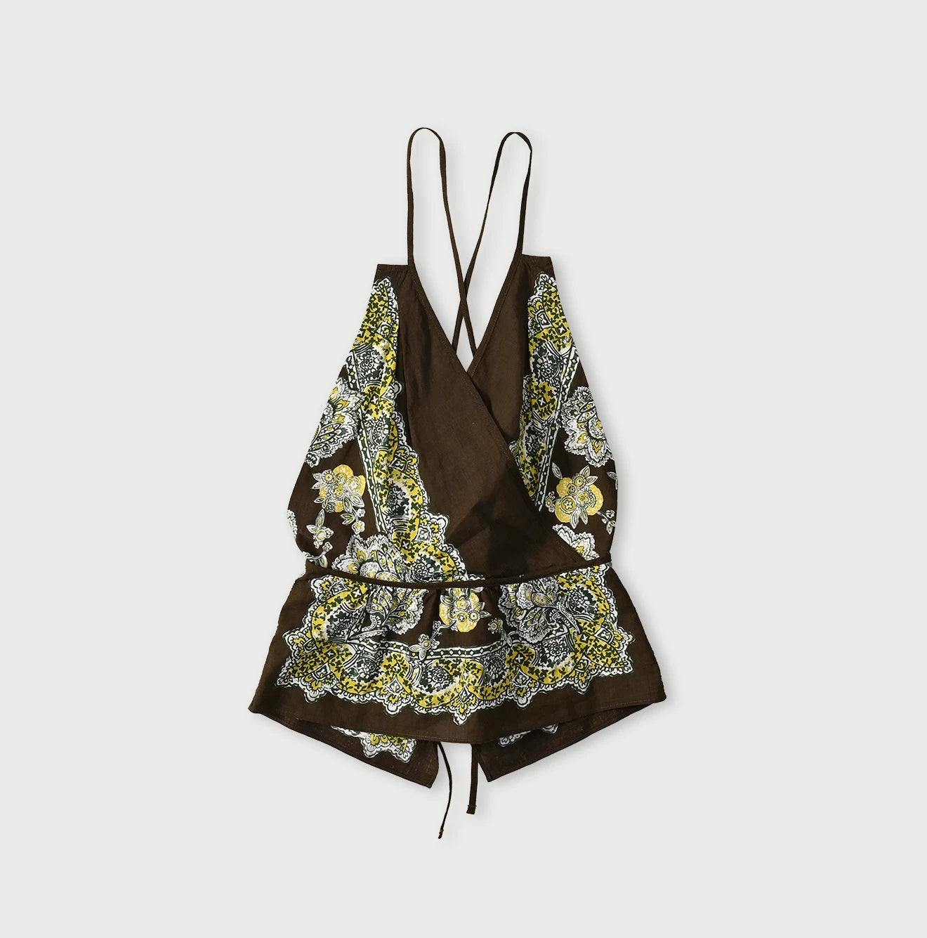 Bandana Paisley Tank Bra - Image 3