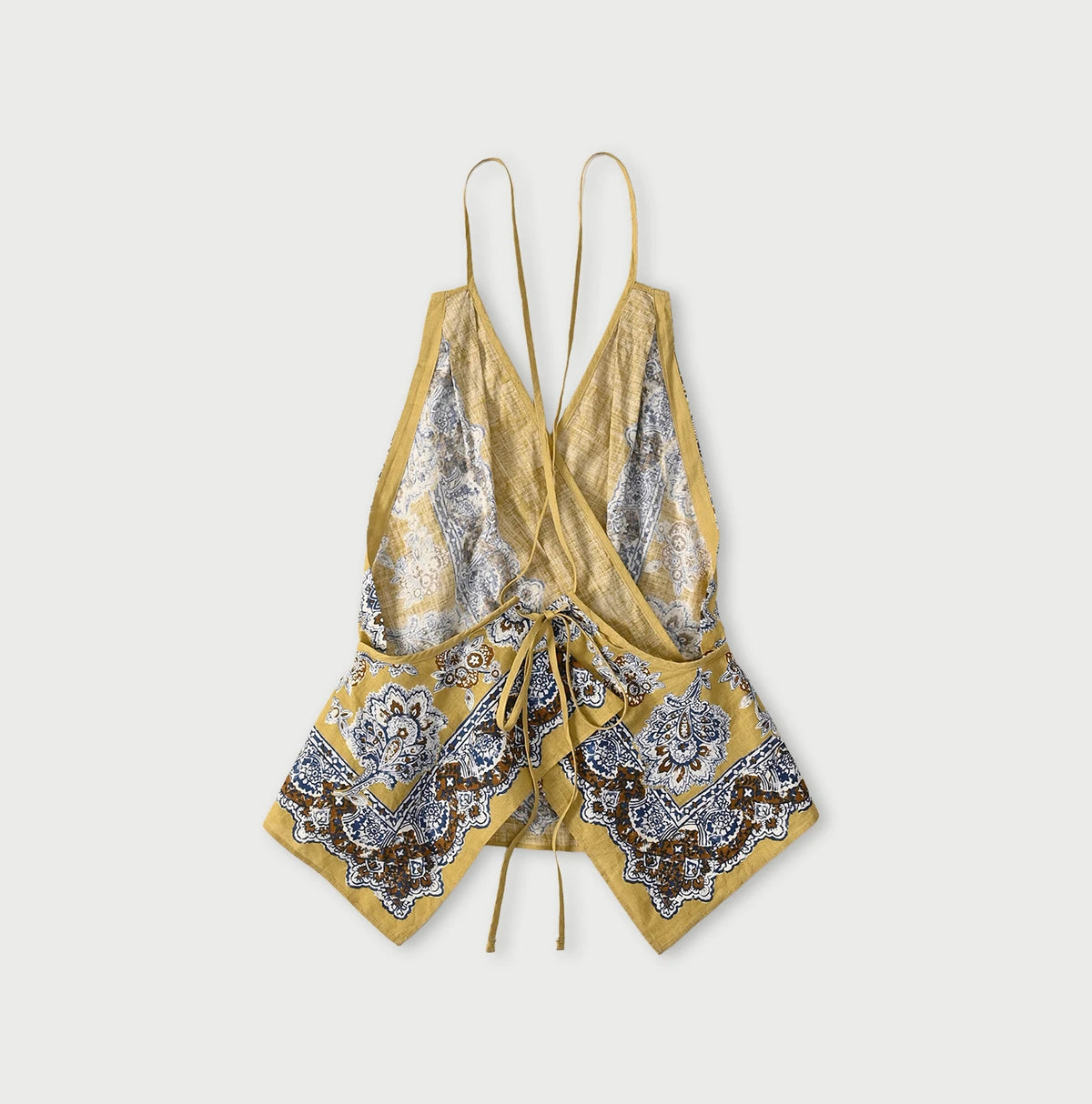 Bandana Paisley Tank Bra