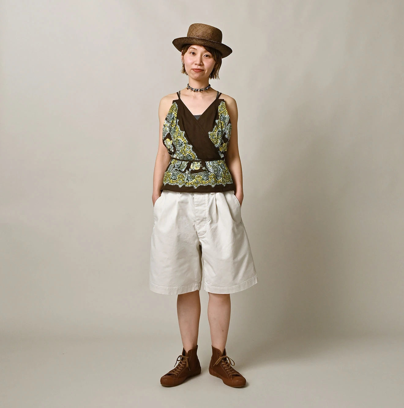 Bandana Paisley Tank Bra - Image 4