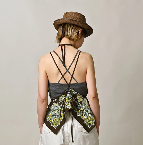 Bandana Paisley Tank Bra