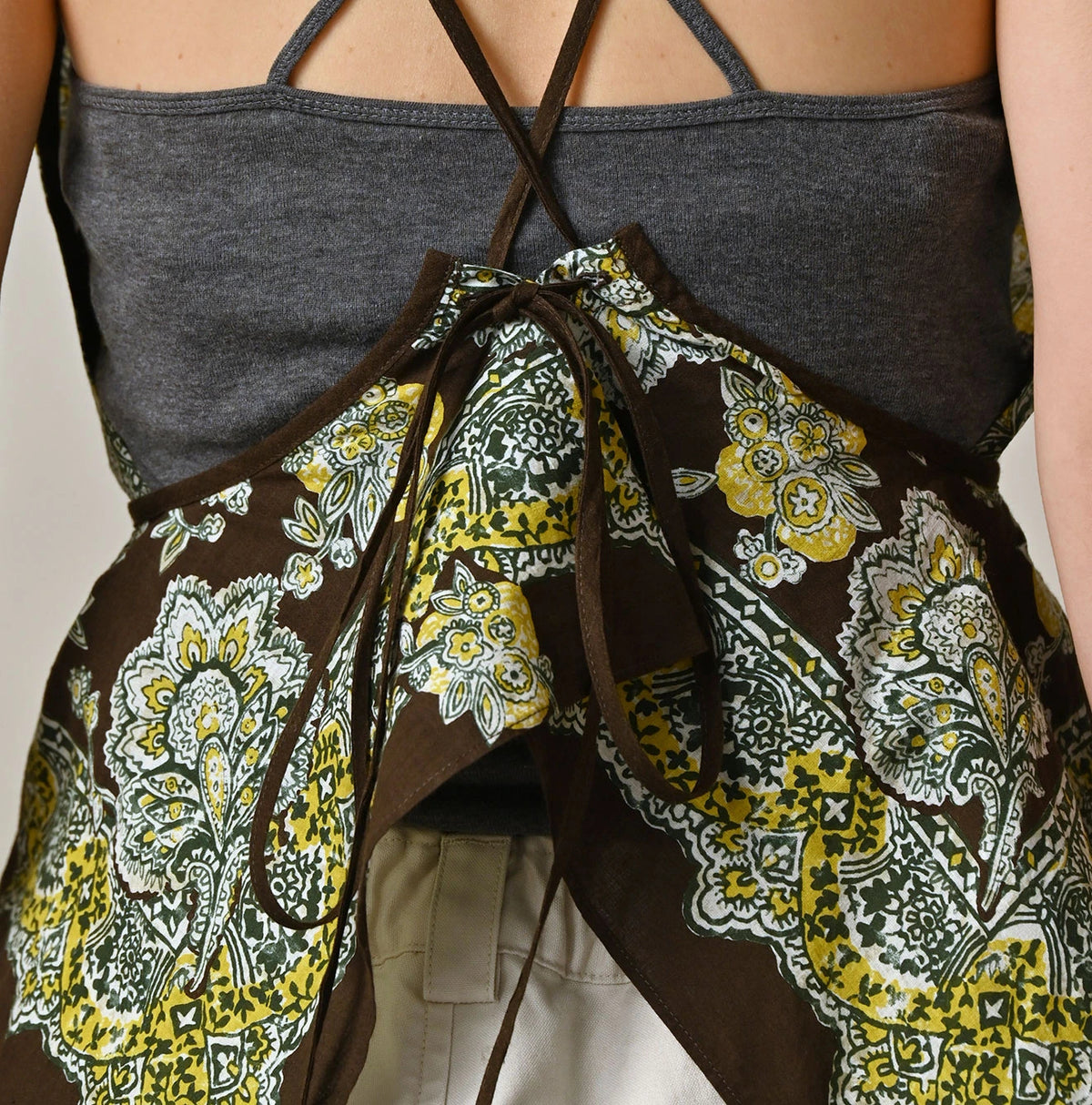 Bandana Paisley Tank Bra