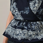 Indigo Bandana Paisley Tank Bra