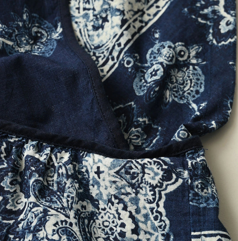 Indigo Bandana Paisley Tank Bra - Image 15