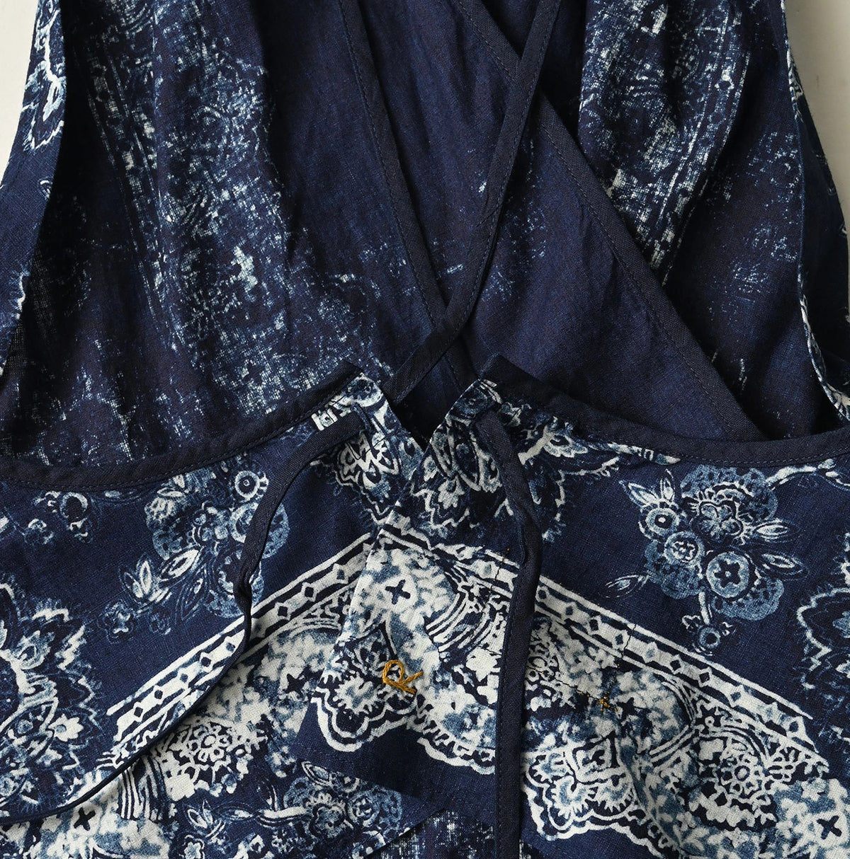 Indigo Bandana Paisley Tank Bra