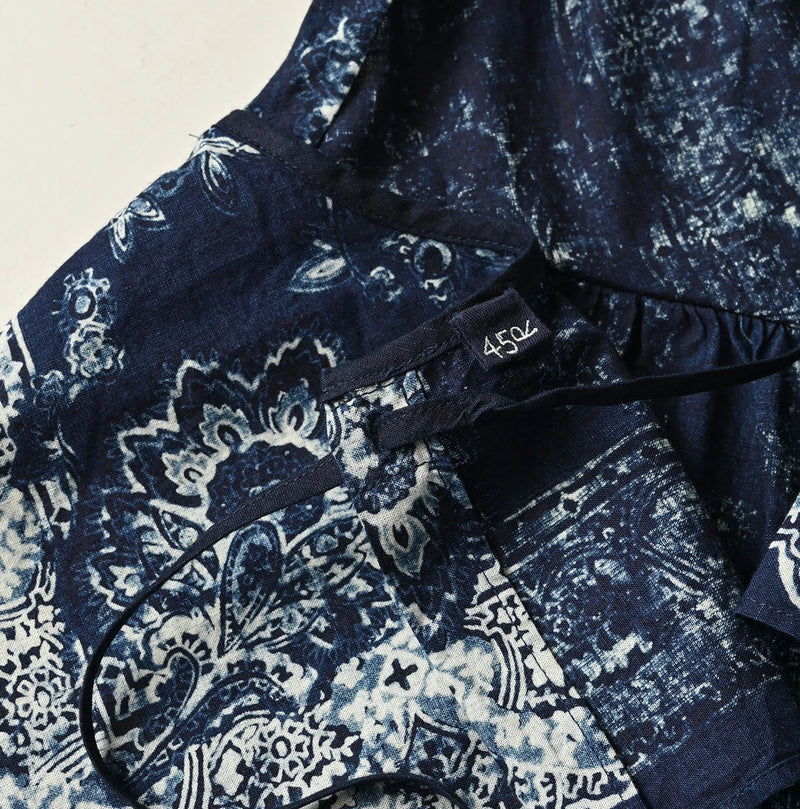 Indigo Bandana Paisley Tank Bra - Image 19