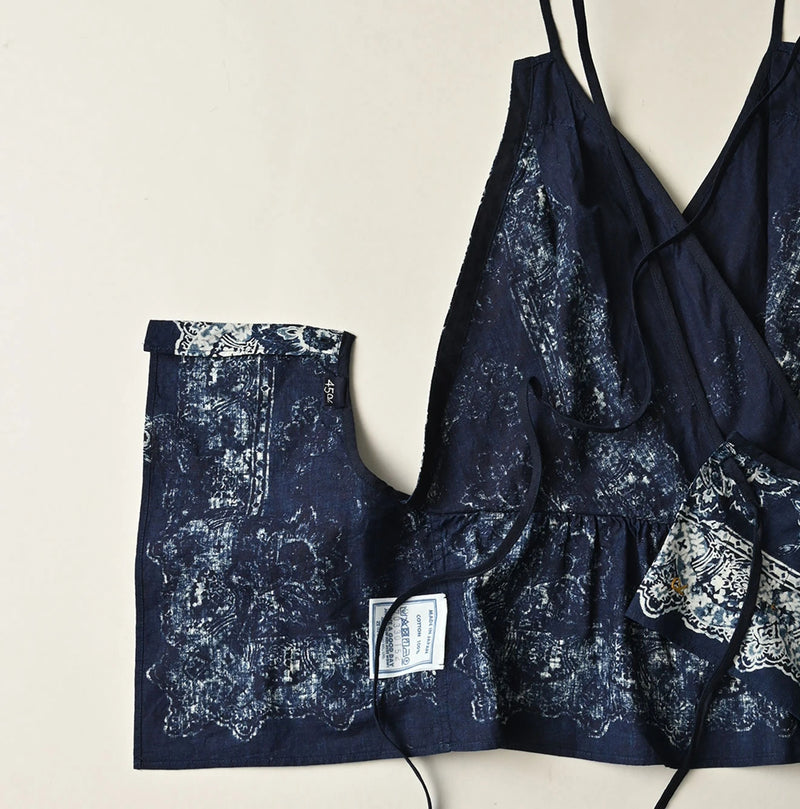 Indigo Bandana Paisley Tank Bra - Image 20