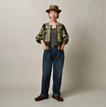 Khadi Bandana Paisley Puff Sleeve Blouse