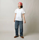 45R Khadi Pintuck Lace Blouse (White)