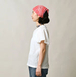 45R Khadi Pintuck Lace Blouse (White)