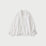 45R Khadi Lace Cache-Coeur (White)