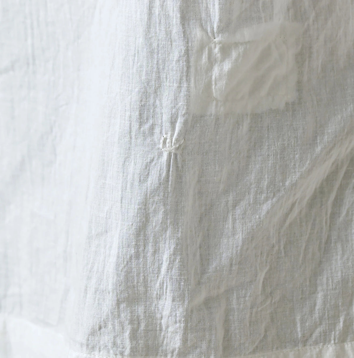 45R Khadi Lace Cache-Coeur (White)