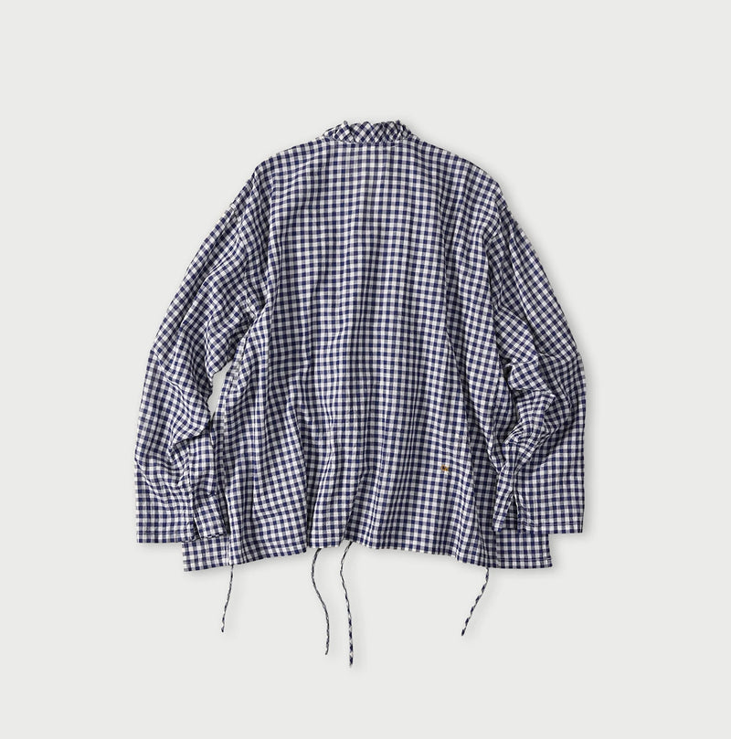 45R Gauze Gingham Frill Cache-Cœur - Image 16