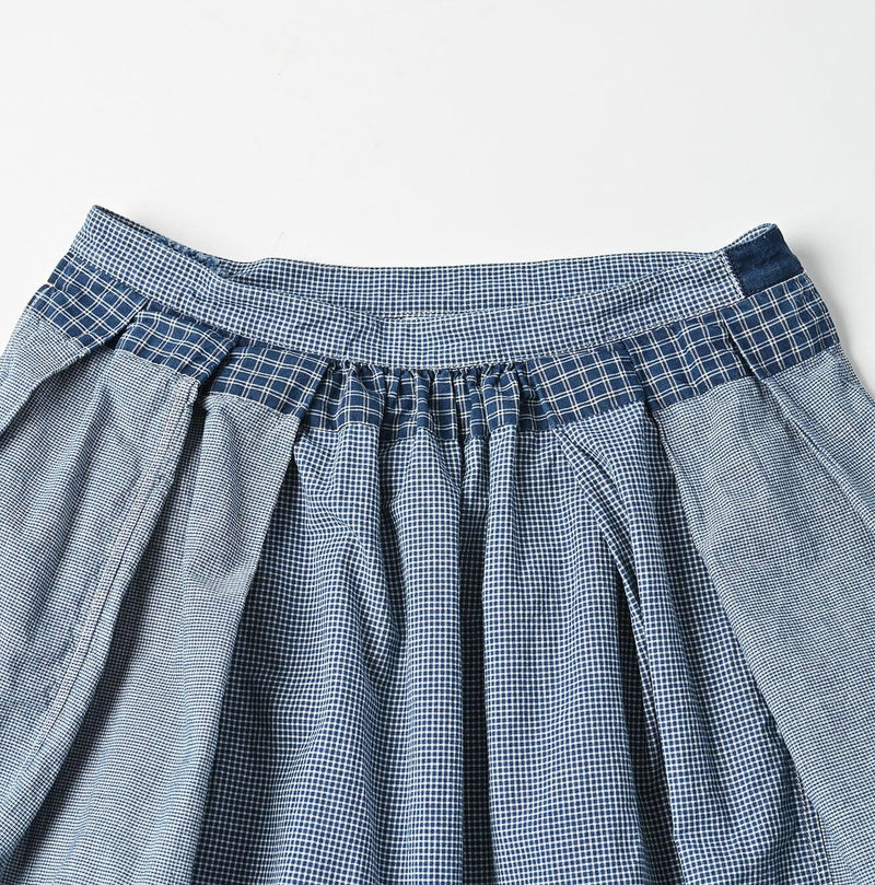 Indigo Patchwork Amish Skirt - 45R by 45rpm studio - Image 10