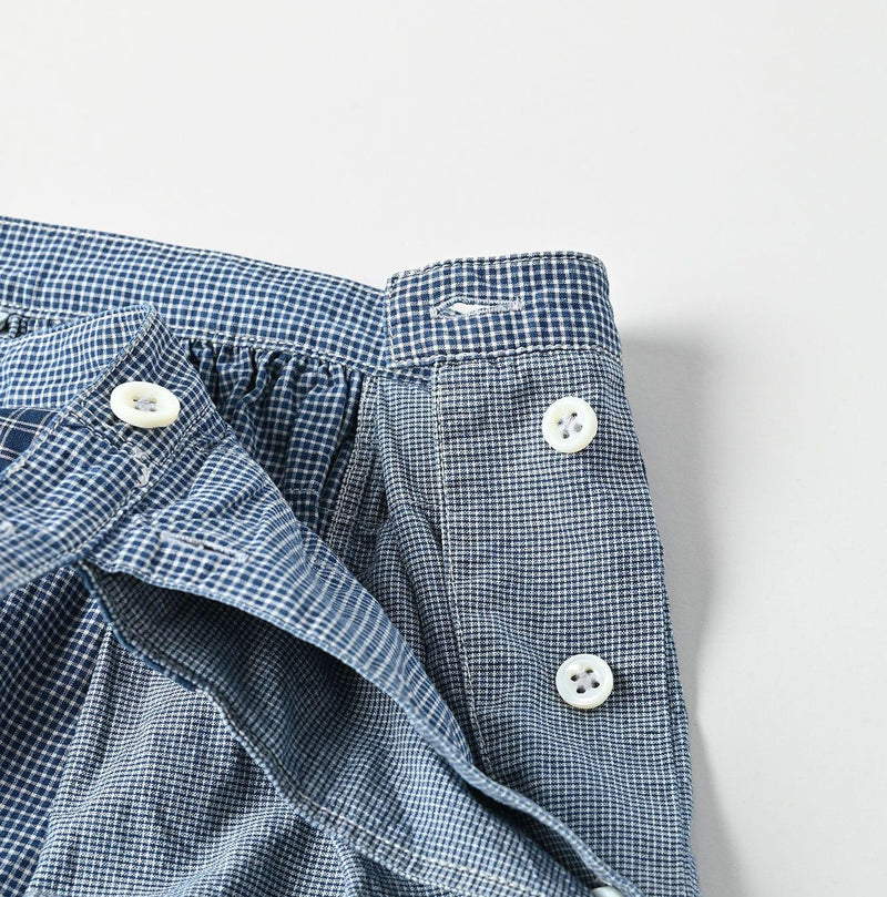 Indigo Patchwork Amish Skirt - 45R by 45rpm studio - Image 12