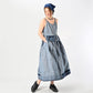 Indigo Patchwork Amish Skirt - 45R by 45rpm studio