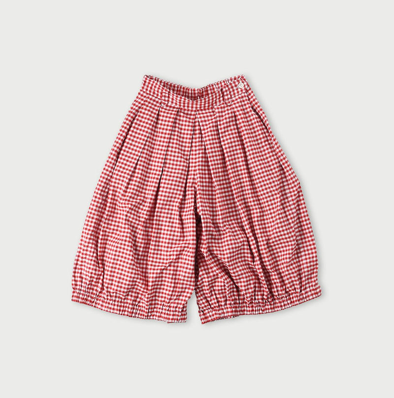 Light Oxford Gingham Bloomers Pants - 45R by 45rpm studio