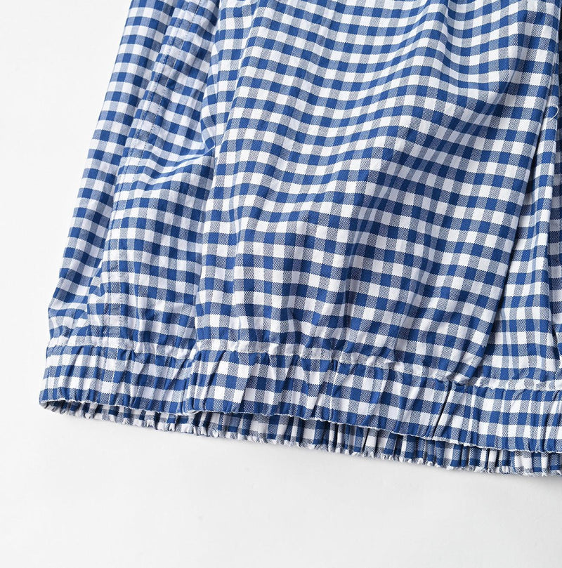 Light Oxford Gingham Bloomers Pants - 45R by 45rpm studio
