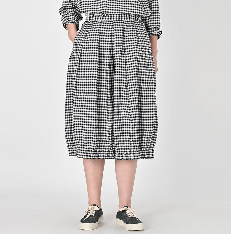 Light Oxford Gingham Bloomers Pants - 45R by 45rpm studio