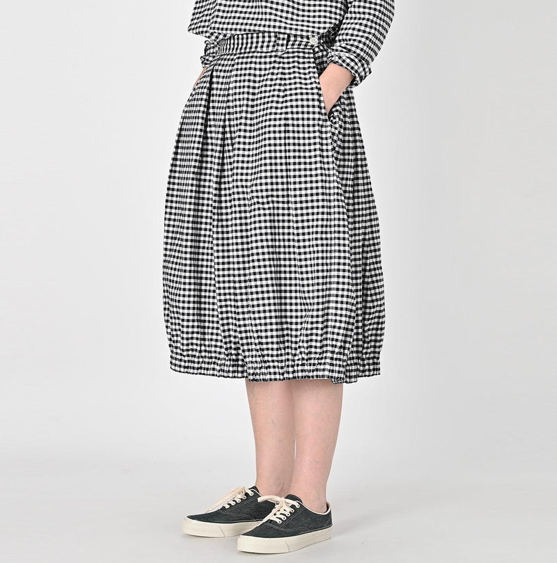 Light Oxford Gingham Bloomers Pants - 45R by 45rpm studio
