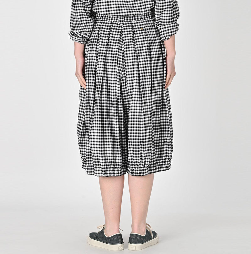 Light Oxford Gingham Bloomers Pants - 45R by 45rpm studio