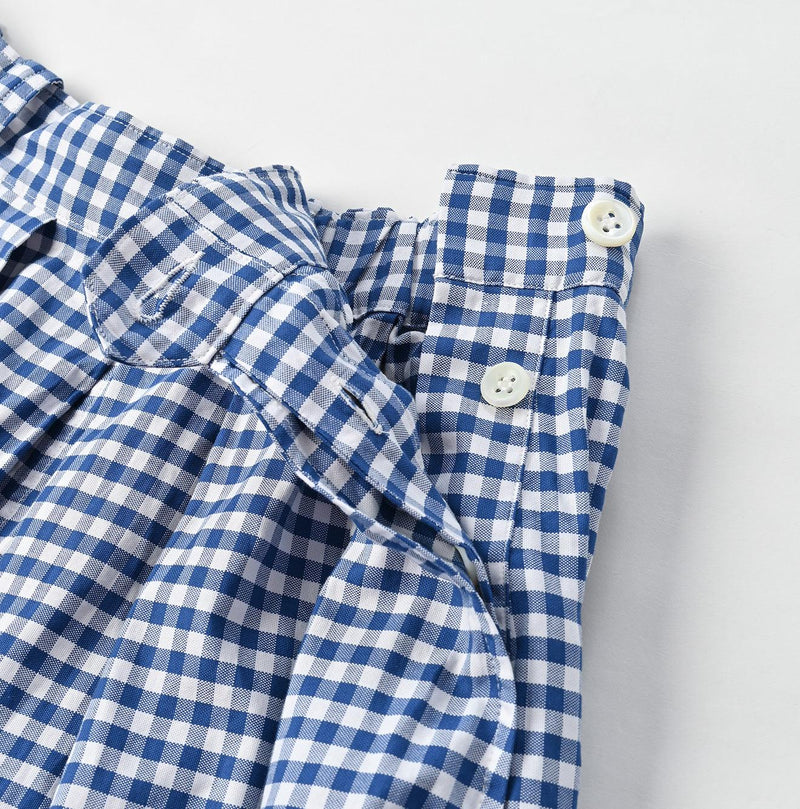 Light Oxford Gingham Bloomers Pants - 45R by 45rpm studio