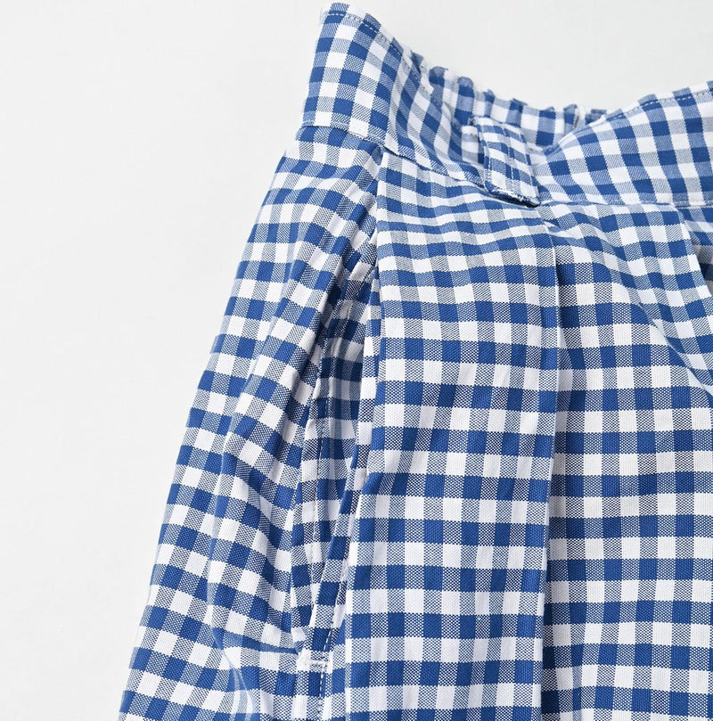 Light Oxford Gingham Bloomers Pants - 45R by 45rpm studio